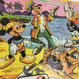 Old Walt DISNEY Puzzle, MICKEY MOUSE Clubhouse, No1
