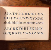 Load image into Gallery viewer, Prang’s Standard Alphabets Revised Edition, Original, Typographical Book