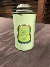 Load image into Gallery viewer, Beautiful Antique Orion Talcum Powder Tin Packaging from New York, NY - TheBoxSF