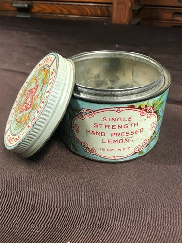 Beautiful Lemon Scented Créme Angelus Bleaching Cream Tin Packaging - TheBoxSF