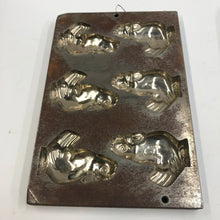 Load image into Gallery viewer, Vintage Metal Chocolate Mold, Rabbit Form