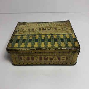Vintage Ninitas Tobacco Tin