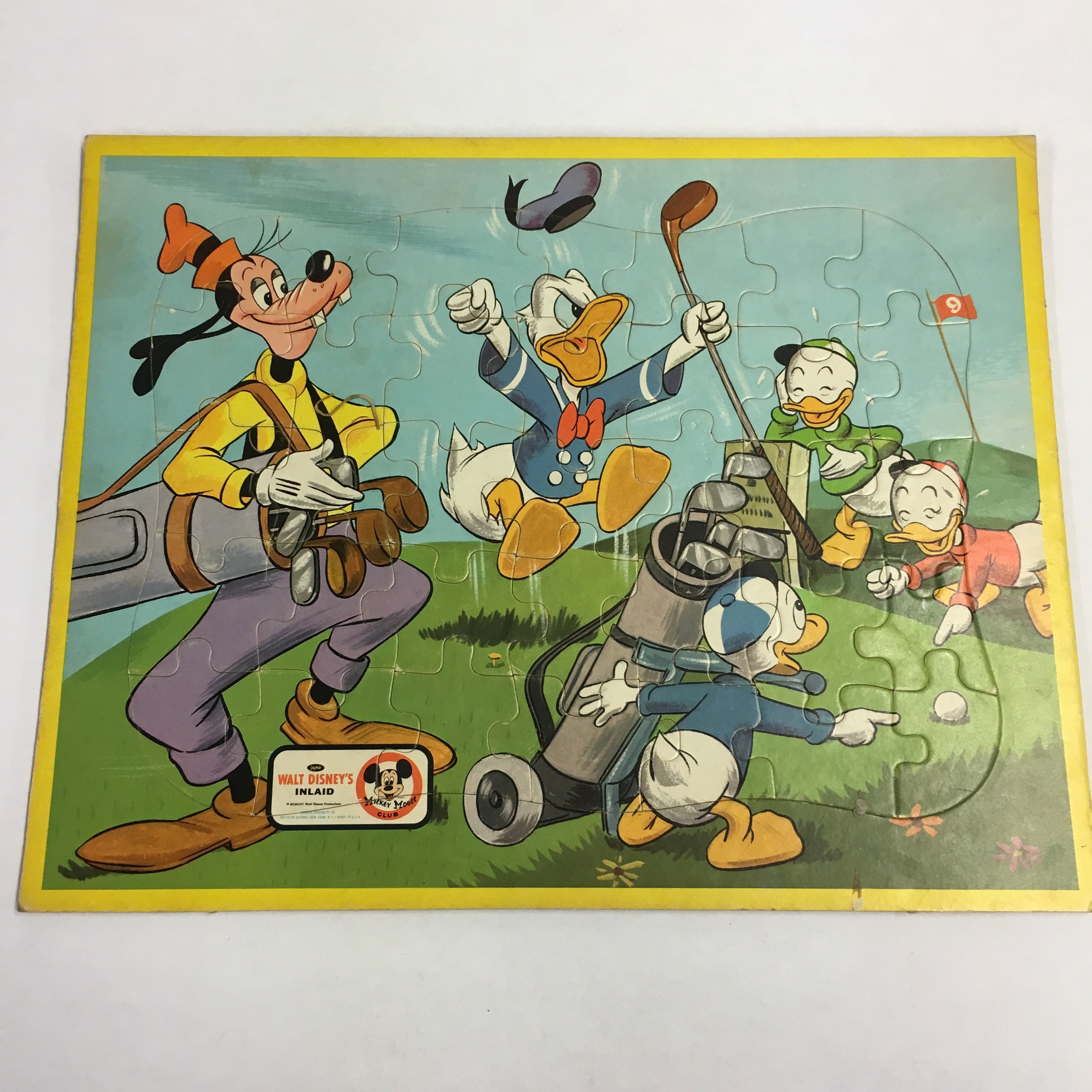 Old Walt DISNEY Puzzle, MICKEY MOUSE Clubhouse, No1 – TheBoxSF