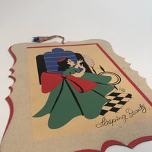 Load image into Gallery viewer, Hanging Sleeping Beauty die cut poster