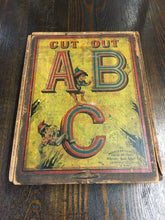Load image into Gallery viewer, RARE Full ALPHABET, Cut Out ABC Game, Whitney Reed Chair Co. Old Vintage - TheBoxSF