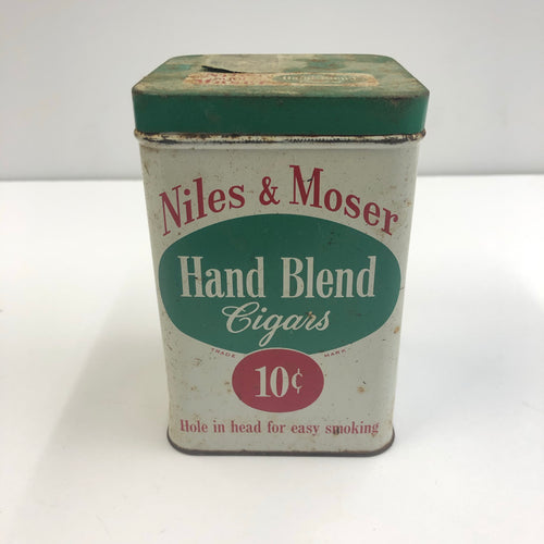 Vintage Hand Blend Cigars Tin || EMPTY