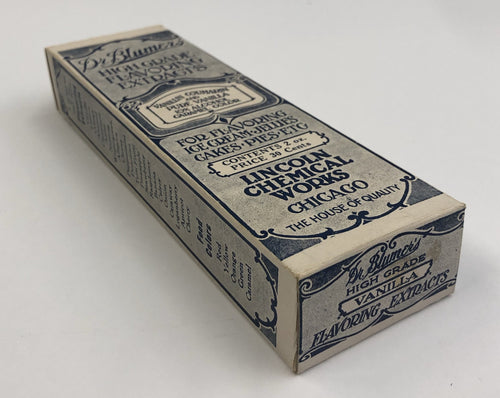 Vintage Flavor Extract Packaging Box