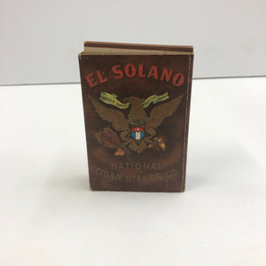 Vintage El Solano Cigar Box || EMPTY