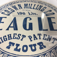 Load image into Gallery viewer, Old Vintage, EAGLE FLOUR Barrel Label, Crown Milling Co. - TheBoxSF