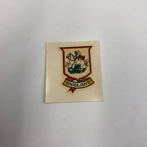 Vintage Unused England Bicycle Decal Label, Set of Two