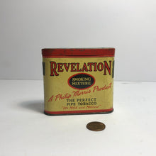 Load image into Gallery viewer, Vintage Revelation Tobacco Tin