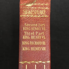Load image into Gallery viewer, Old Vintage SHAKESPEARE Book, KING HENRY, King Richard - TheBoxSF