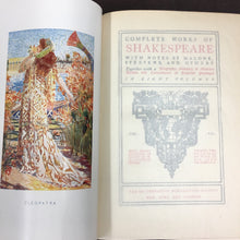 Load image into Gallery viewer, Old Vintage SHAKESPEARE Book, Anthony and Cleopatra, Cymbeline, Pericles, king Lear - TheBoxSF