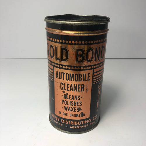 Vintage Gold Bond Auto Cleaner