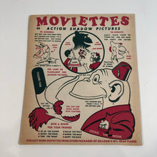 Load image into Gallery viewer, 1930s UNUSED Kellogg&#39;s MOVIETTES ACTION SHADOW PICTURES Puppet Jocko the Monk