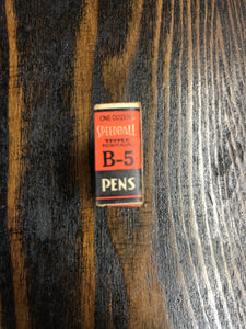 Vintage Speedball Pen Caps Packaging - TheBoxSF
