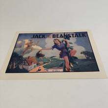 Load image into Gallery viewer, JACK AND THE BEANSTALK Small Poster Advertisement || Giant and Pinup Lady