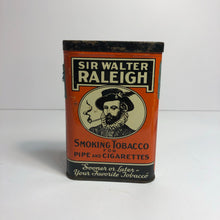 Load image into Gallery viewer, Vintage Sir Walter Raleigh Tin