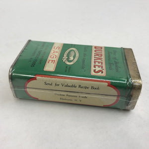 Vintage Durkee’s Famous Food Sage Can