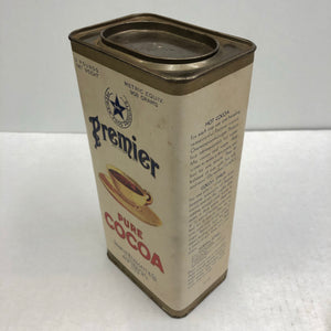 Vintage Premier Pure Coca 2 Pounds Can