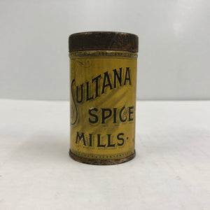 Vintage Sultana Spice Mills Mustard Can