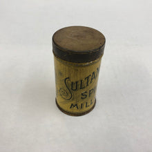 Load image into Gallery viewer, Vintage Sultana Spice Mills Mustard Can