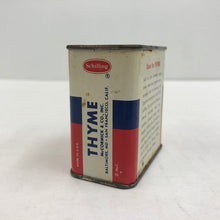 Load image into Gallery viewer, Vintage Schilling 1 oz Powered Thyme Can