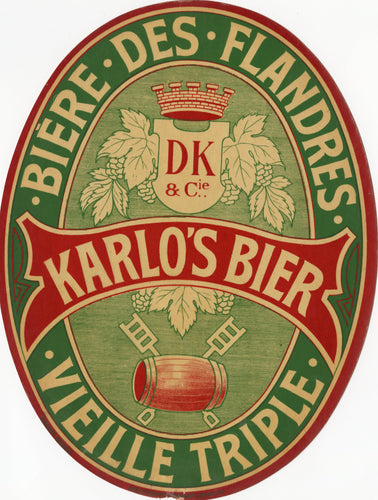 KARLO'S BEER LABEL || Bier Des Flandres, Vielle Triple