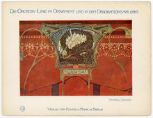 Load image into Gallery viewer, Art Nouveau MODERN SURFACE ORNAMENT Klinger &amp; Anker Design Book PDF DOWNLOAD