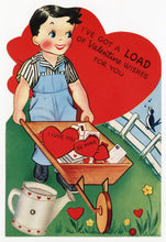 Load image into Gallery viewer, Assorted Unused 1950&#39;s VALENTINES with Envelopes || Load of Wishes