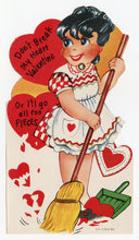 Load image into Gallery viewer, Assorted Unused 1950&#39;s VALENTINES with Envelopes || Don&#39;r Break my Heart