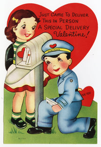 Assorted Unused 1950's VALENTINES with Envelopes || Special Delivery