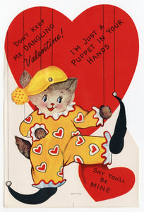 Assorted Unused 1950's VALENTINES with Envelopes || Puppet in Your Hands