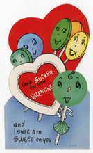 Load image into Gallery viewer, Assorted Unused 1950&#39;s VALENTINES with Envelopes || I&#39;m a Sucker for You
