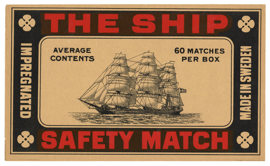 Ship Safety Match Box, No of Matchsticks Per Box: 40 at Rs 10/box