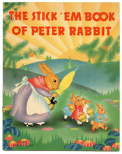 Load image into Gallery viewer, The Stick&#39; em Book of Peter Rabbit  || Children&#39;s Arts and Crafts Book