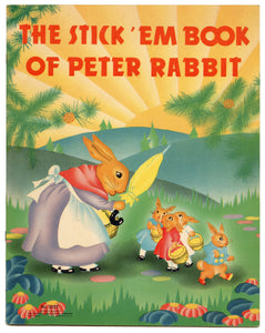 The Stick' em Book of Peter Rabbit  || Children's Arts and Crafts Book