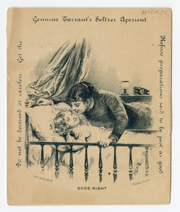 1884 Tarrant's Seltzer Aperient, A Day of an Infant, Promotional Booklet