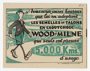 "Une Dispute" French Promotional Booklet for Wood-Milne Rubber Heels and Soles