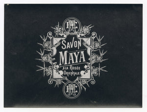 Vintage, Unused SAVON MAYA French Soap Label Set || Small and Large