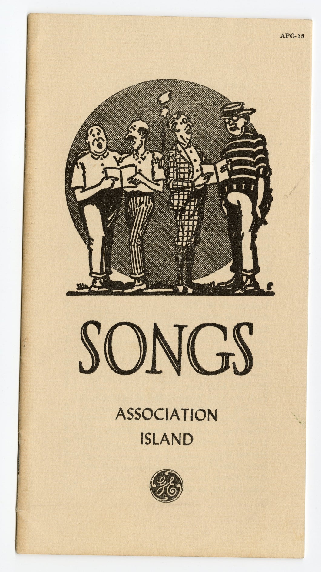 Vintage 1920's-1930's Association Island Contemporary Song Book, General Electric
