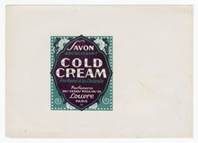 Load image into Gallery viewer, Vintage, Unused, French Art Deco COLD CREAM Perfumed with Lavender Soap Box Label SET