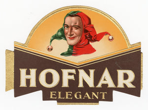 Antique, Unused HOFNAR TORPEDO Brand Cigar, Tobacco Caddy Crate Label SET of Four