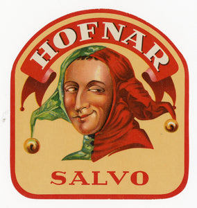Antique, Unused HOFNAR TORPEDO Brand Cigar, Tobacco Caddy Crate Label SET of Four