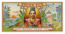Load image into Gallery viewer, Design A Vintage, Unused, French Art Deco ROYAL YEDO Soap Box Label, Two Styles