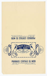 Vintage, Unused, French Art Deco SAVON SURFIN DU NORD Soap Box Label, Birds