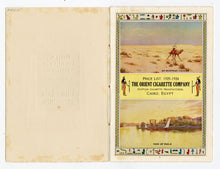 Load image into Gallery viewer, 1925 ORIENT CIGARETTE CO. Illustrated Price List Booklet, Egyptian Revival, Cairo, Egypt