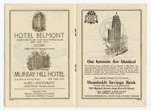 Load image into Gallery viewer, 1920&#39;s Antique ORPHEUM CIRCUIT Theater News &amp; Program, San Francisco, Local Ads