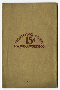 1929 Antique 50 YEARS OF WOOLWORTH Promotional Booklet, Vintage Fashion, Household