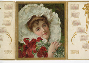 1905 Antique YOUTH'S COMPANION CALENDAR, Promotional, Art Nouveau